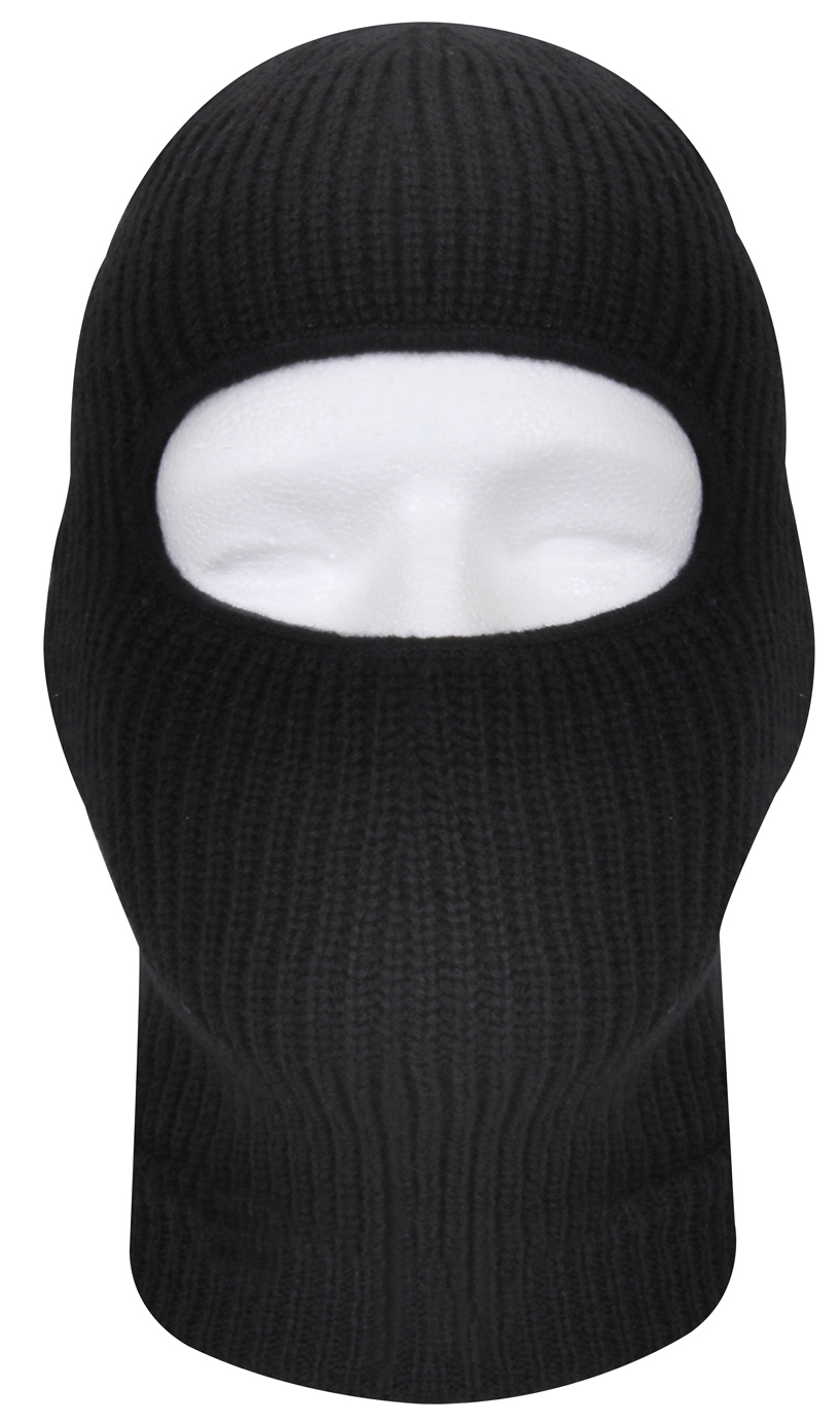 Rothco Rothco Fine Knit One Hole Facemask - Black