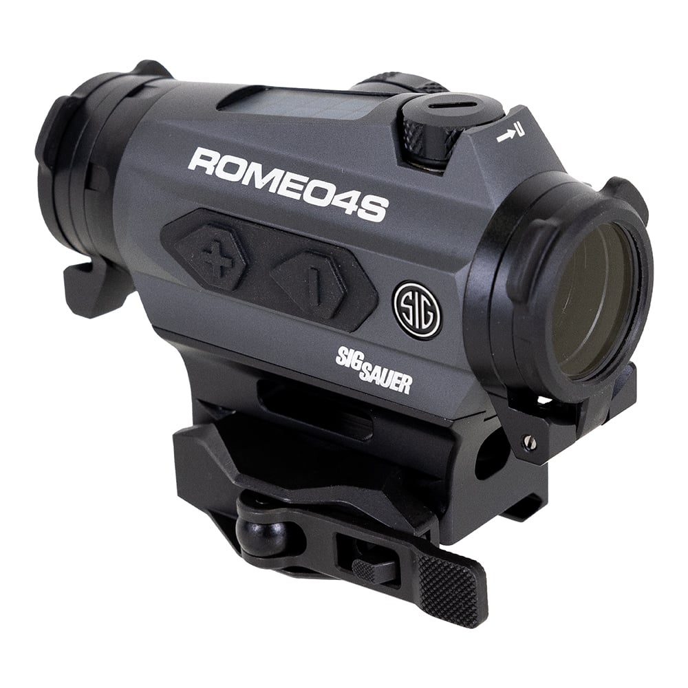 Sig Sauer ROMEO4S 1x20mm Ballistic Circle Plex Reticle Red Dot Optic - SOR43022 - Sig Sauer