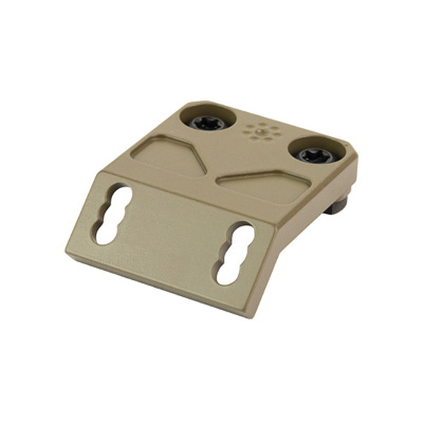 Arisaka Offset Light Mount Aluminum Alloy 1.27" - Reliable Offset Light Mount for Tactical Operations - OSM-MCX-FDE - Arisaka Defense