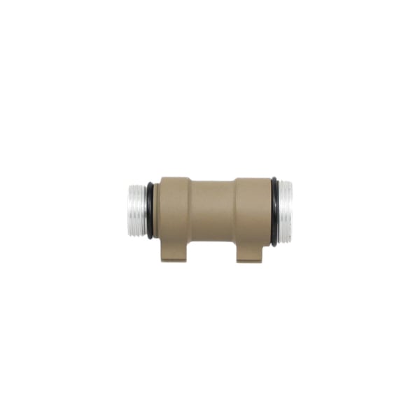 Arisaka Tailcap Adapter Aluminum Alloy 0.49" - Compact Tailcap Adapter for Tactical Lights - LB-300-FDE - Arisaka Defense
