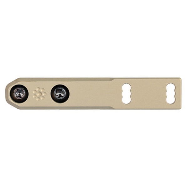 Arisaka Inline Light Mount Aluminum Alloy 3.40" - High-Performance Light Mount for Tactical Gear - ISM-M-TN - Arisaka Defense