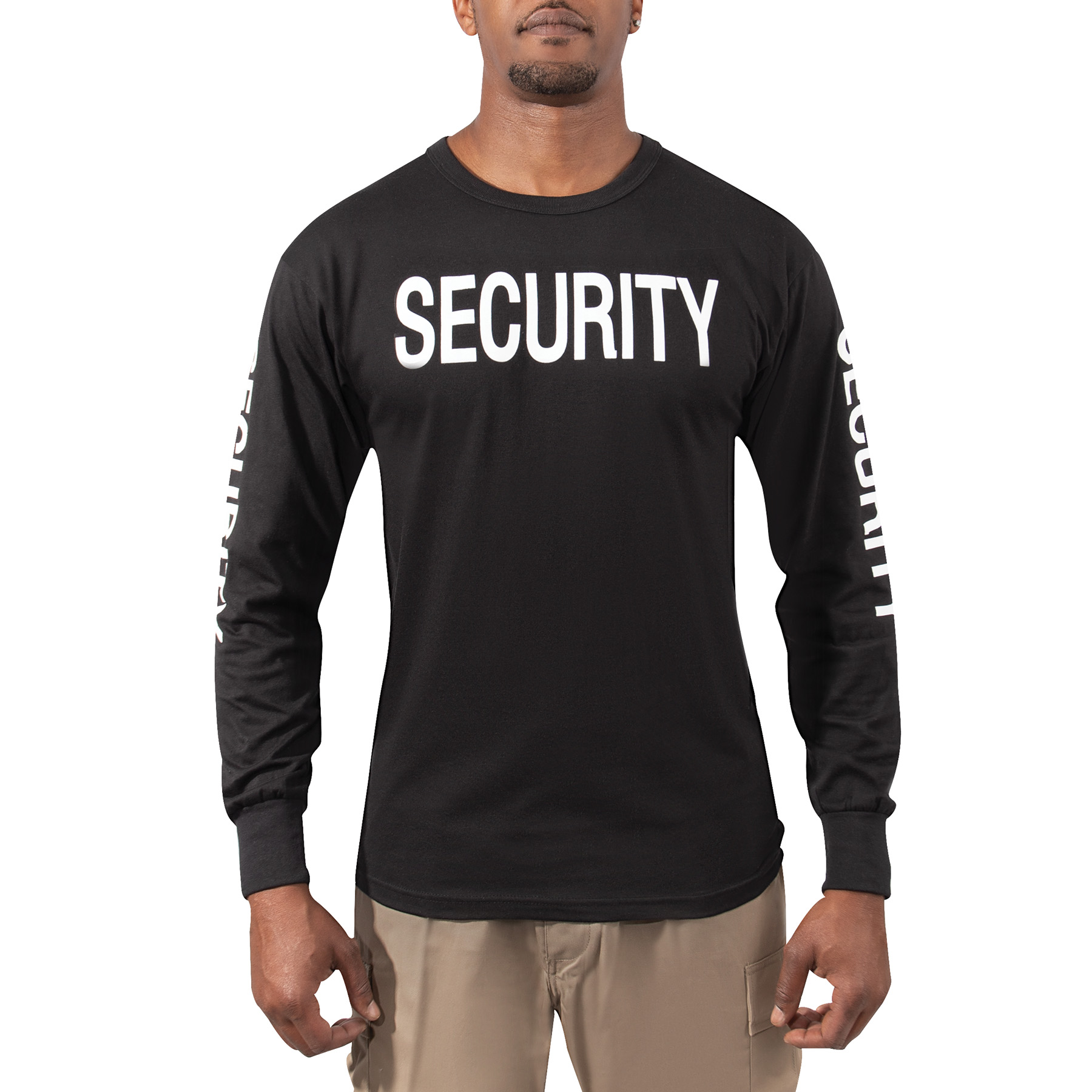 Rothco Rothco Long Sleeve Two-Sided Security T-Shirt - 2X-Large