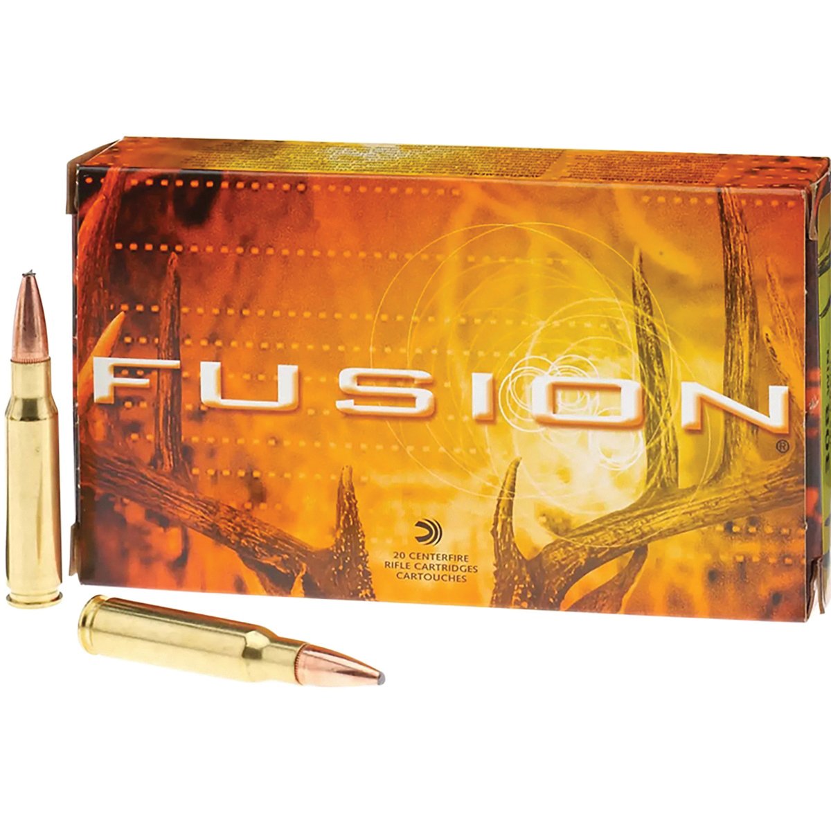 Federal Fusion Tipped .308 Win 180 gr Bonded SP 20rds Rifle Ammo for Optimal Performance - F308TFS3 - Federal