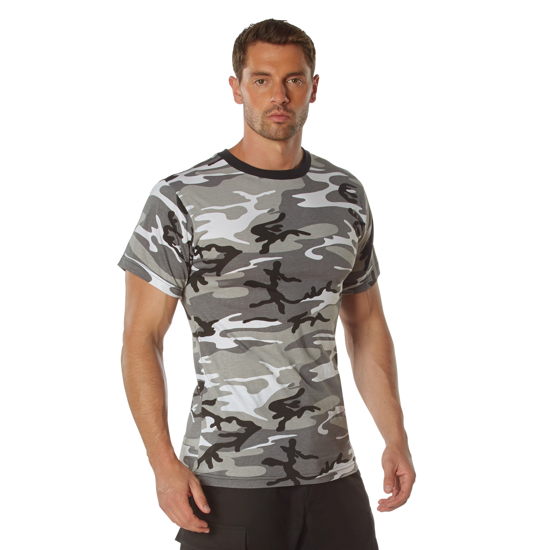 Rothco Rothco Camo 100 Cotton T-Shirt - City Camo, X-Large