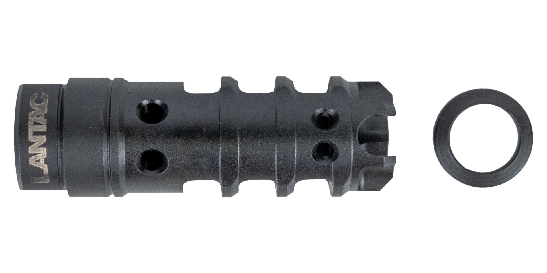 Lantac Dragon AR-15 Muzzle Brake 9x19mm 1/2x36 - Lantac