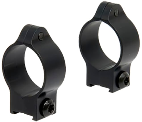 Browning X-Bolt 1 inch Standard Aircraft Grade Steel Alloy Lightweight High Strength 2-Piece Scope Ring, Matte Black - 12365 - Browning
