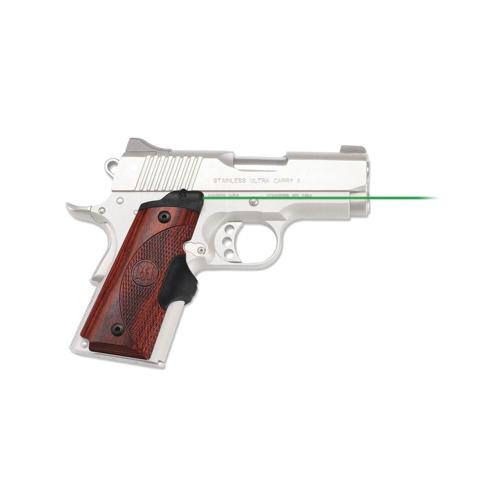 Crimson Trace Master Green Laser Grip - High-Intensity Green Laser for Precise Targeting - LG-902G - Crimson Trace
