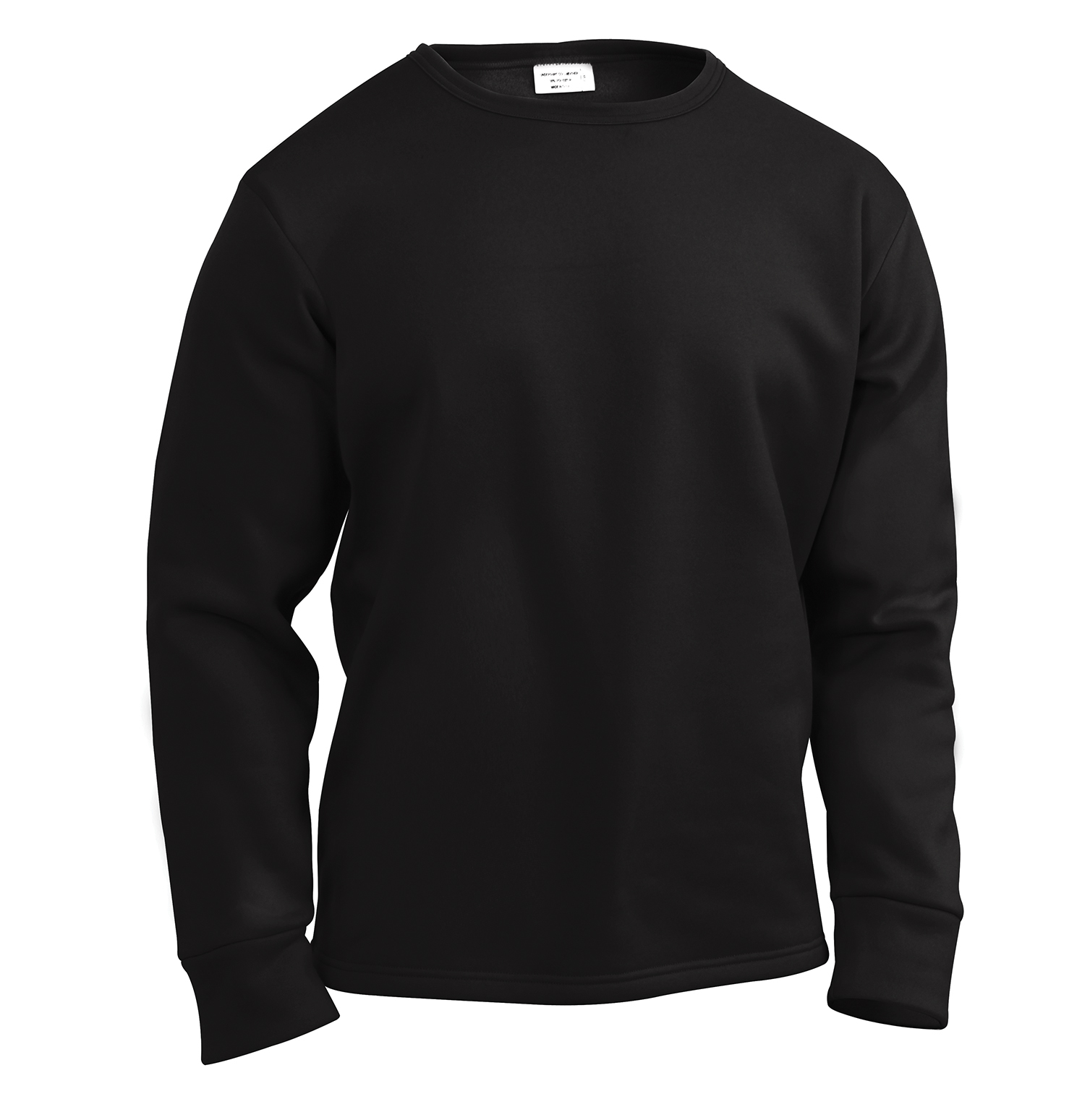 Rothco Rothco Ecwcs Poly Crew Neck Top - Black, X-Large