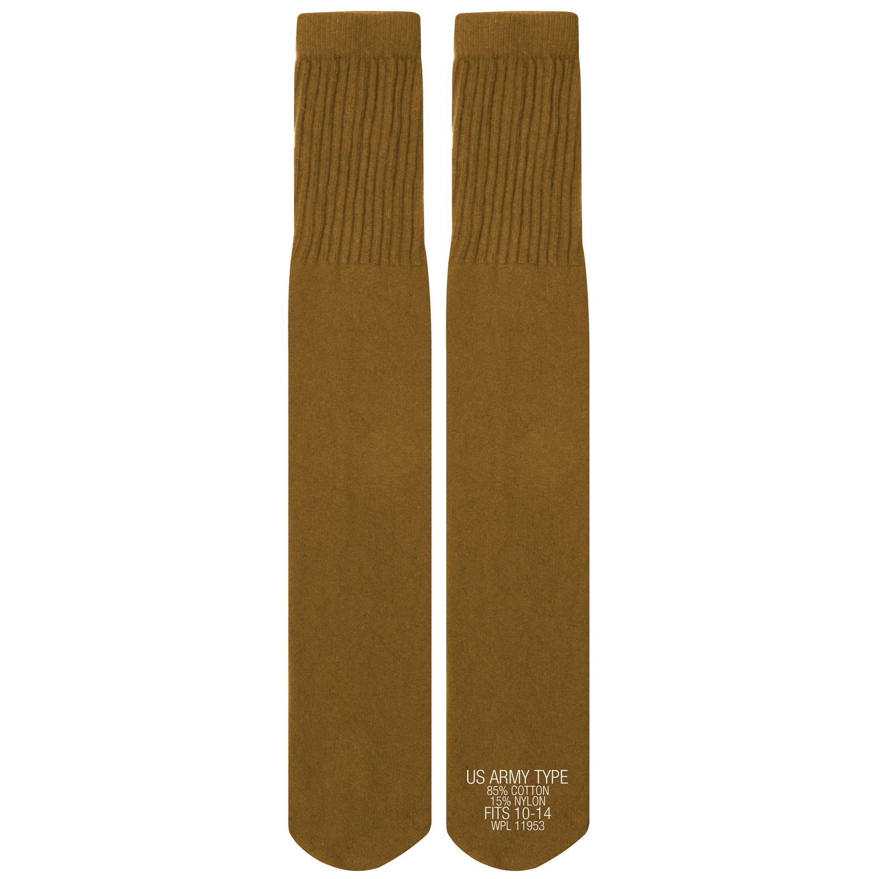 Rothco Rothco G.I. Style Tube Socks - Coyote Brown