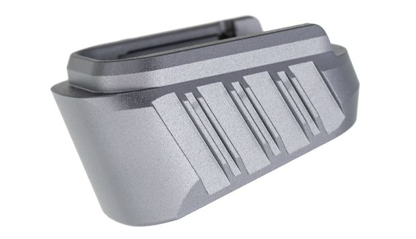 Tyrant Designs - Hellcat/Hellcat Pro +3 Magazine Extension, Grey - TD-HCATMAGEX3-GREY - Tyrant Designs Cnc