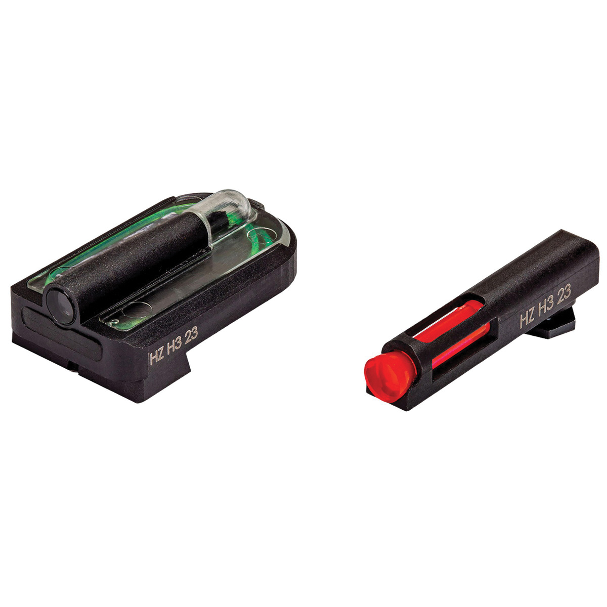 HiViz FastDot H3 Night Sight Set - Front/Rear Red/Green Illumination for Superior Nighttime Visibility - GGLMFD21 - Hiviz
