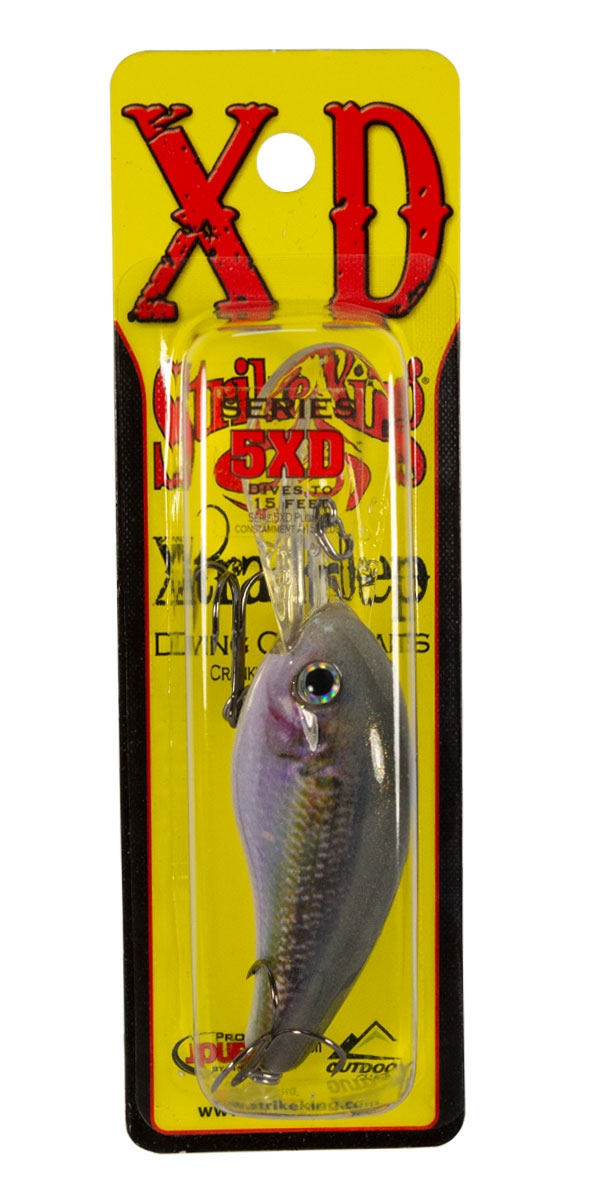 Palmetto State Armory Exclusive: Strike King Pro Series 5XD Crankbait, Palmetto Blue Back Herring - HC5XD-701 - Strike King