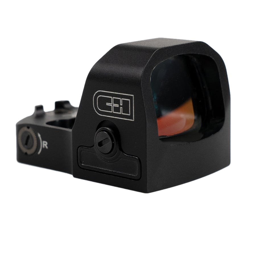 C&H EDC RMSc Red-Dot Reflex Sight 1x16mm 3 MOA Dot - Enhanced for EDC Applications - RD-EDC-RD-RMSC