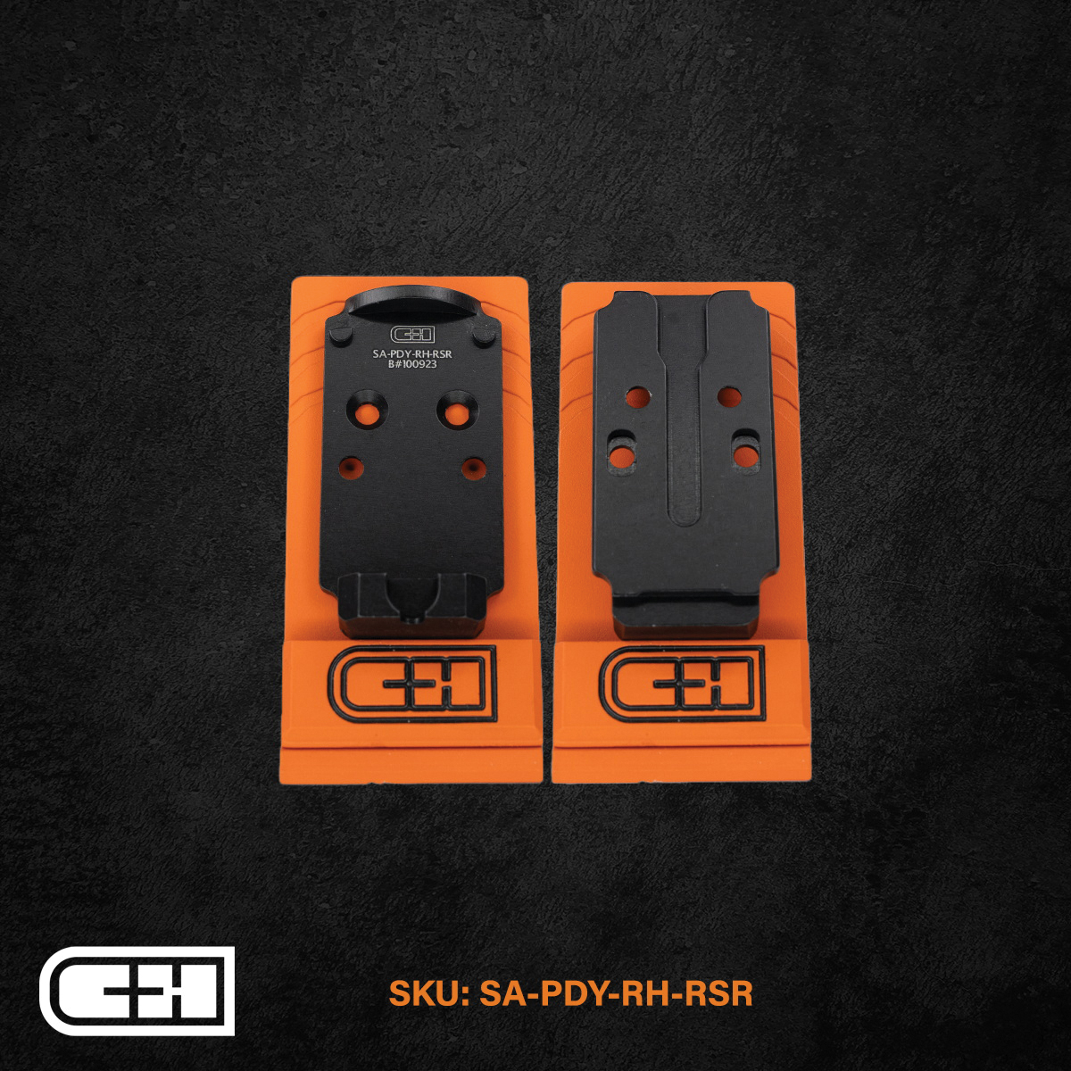 C&H Precision Optic Plate -PRDGY TO RMR/407C/507C/508T- SA-PDY-RH-RSR - C&H Precision