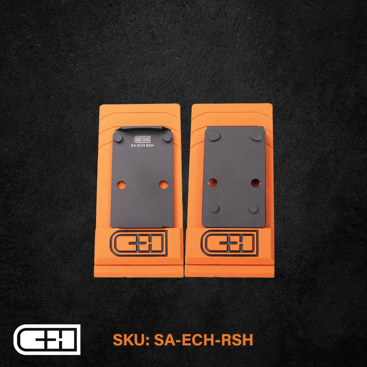 C&H Red-Dot Adapter Plate - Secure and Precision-Fit - SA-ECH-RSH - C&H