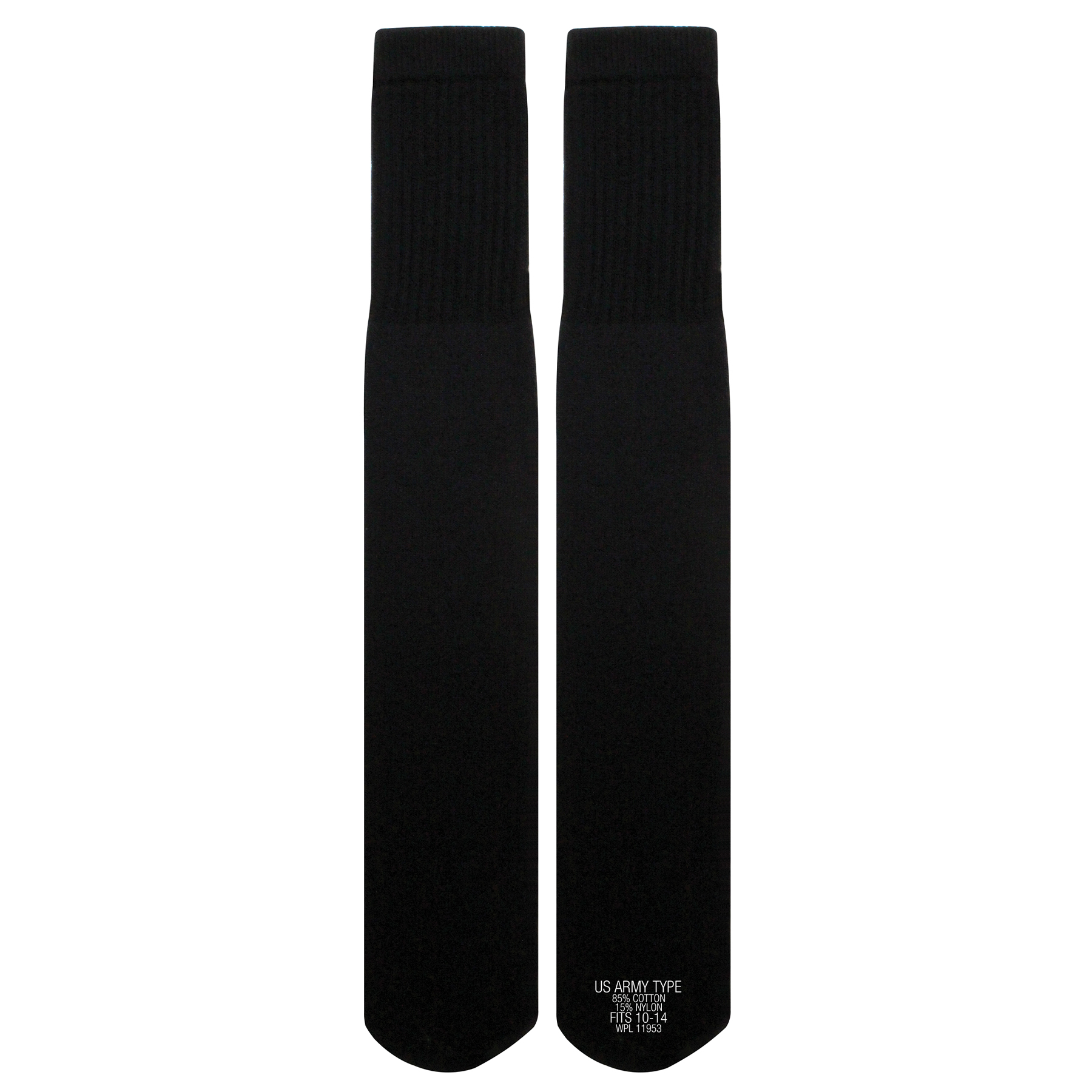 Rothco Rothco G.I. Style Tube Socks - Black