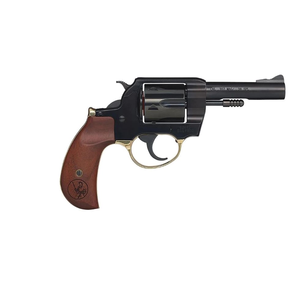 Henry Big Boy .357 Magnum/.38 Special Revolver 4" 6rds, Blue - Classic and Reliable - H017BDM