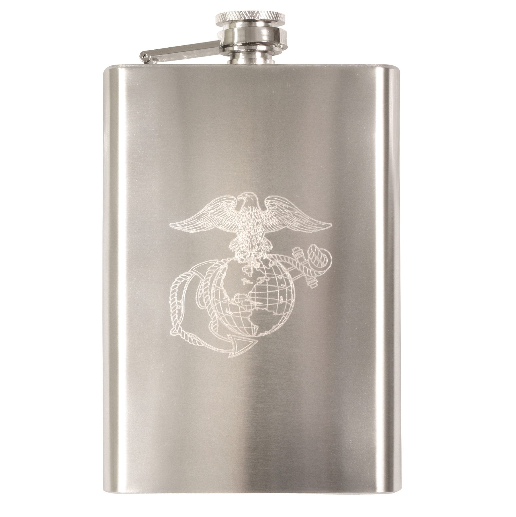 Rothco Rothco Engraved Usmc Stainless Steel Flask