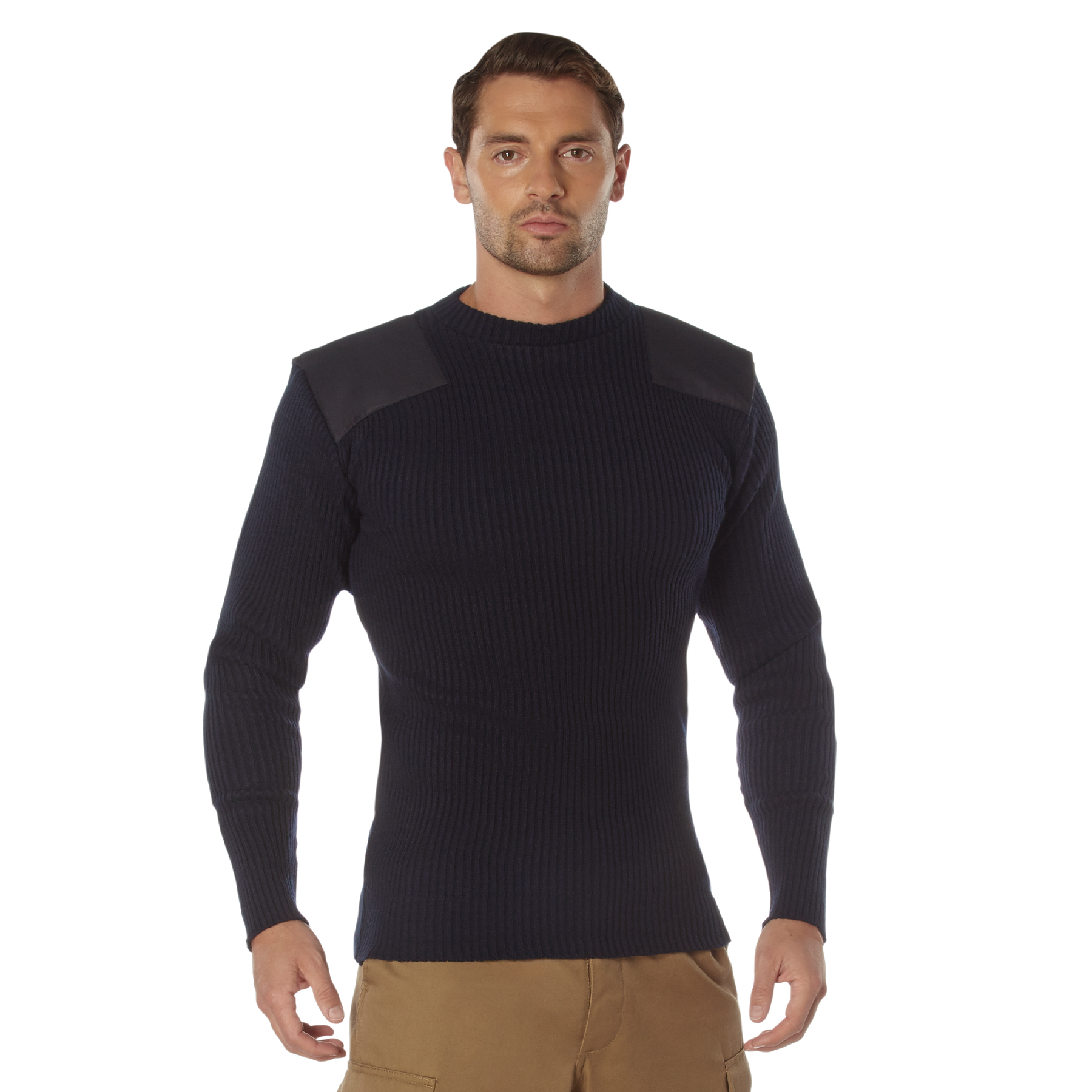 Rothco Rothco Acrylic Commando Sweater - Navy Blue, 2X-Large