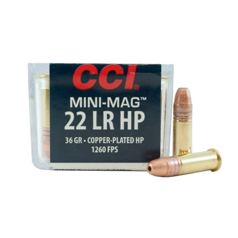 CCI .22 Long Rifle 36 Grain Copper Plated Hollow Point 100rds - 0031 - Cci