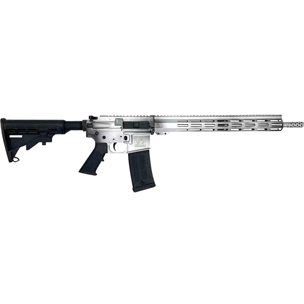 Great Lakes Firearms AR-15 .223 Wylde 16" AR Rifle, Battleworn Aluminum - GL15223SS B- ALM - Great Lakes