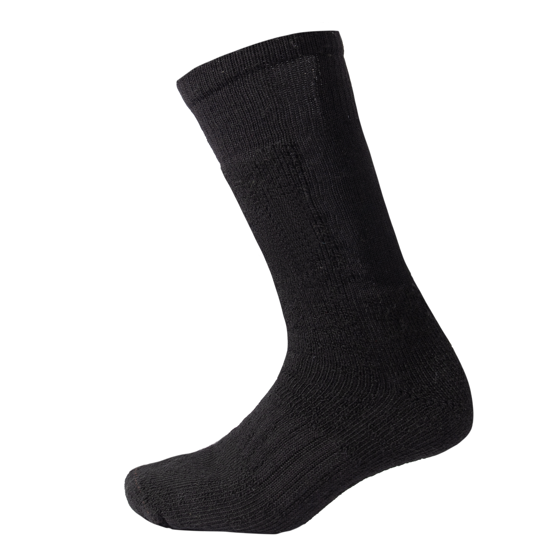 Rothco Rothco Wool Blend Mid-Calf Winter Socks - Black, Large