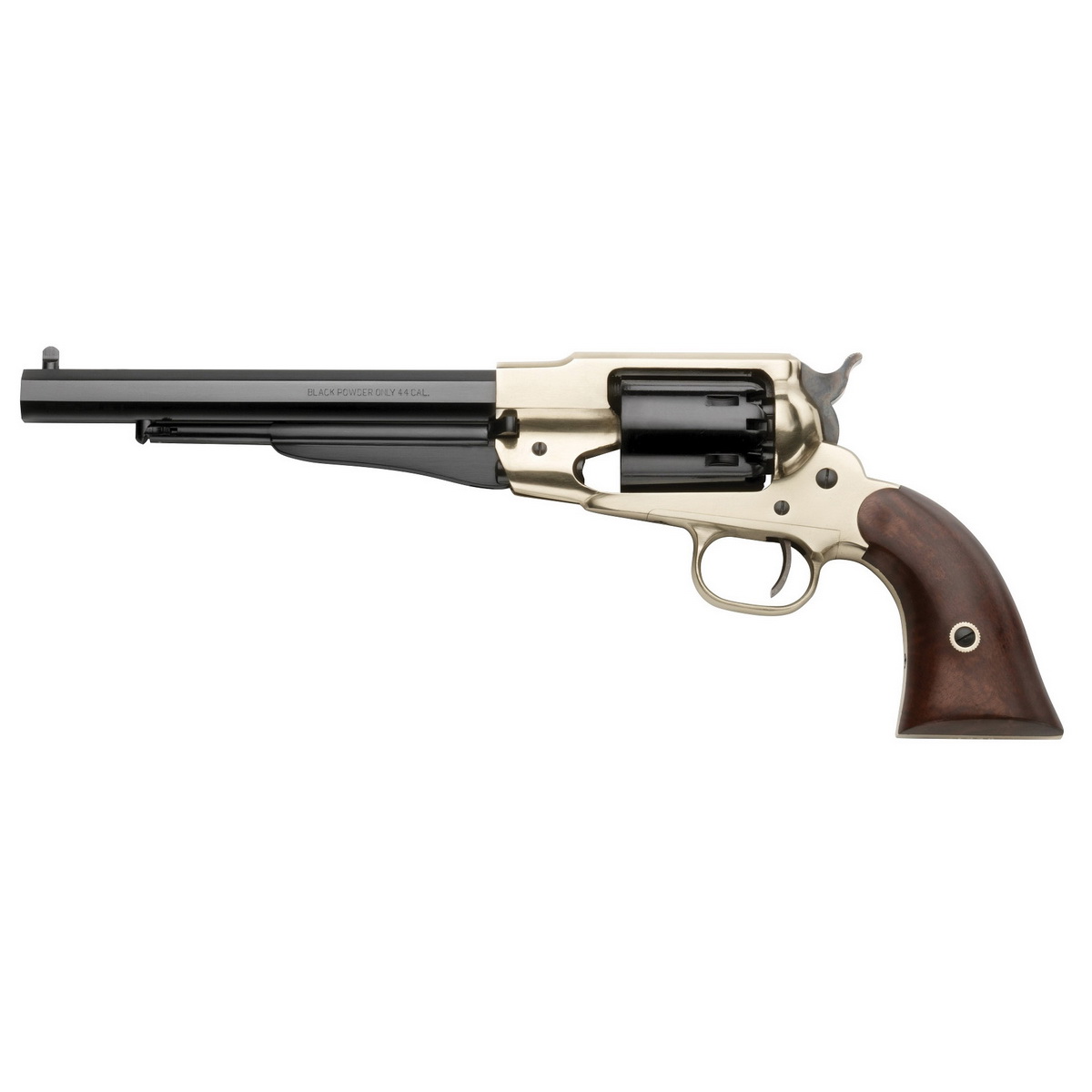 Pietta 1858 Remington Army .44 Cal 8" 6rd Revolver, Brass - PF58BR448 - Pietta