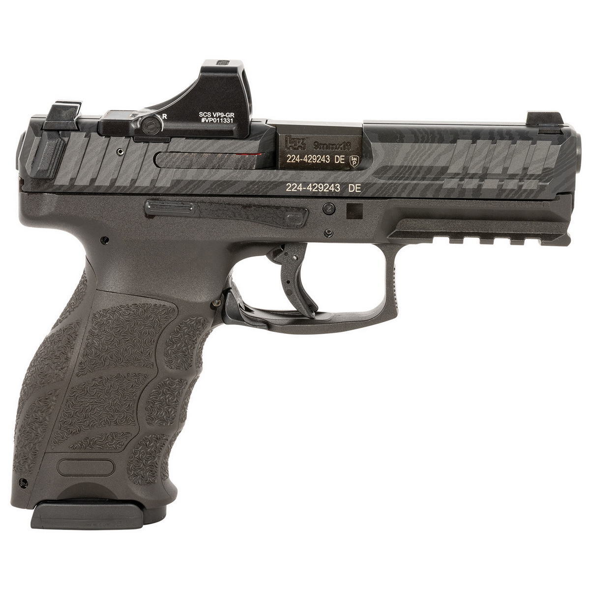 H&K VP9 LE PI 9mm 4.70" 17/20rds Pistol, Black - 81000879 - H&K