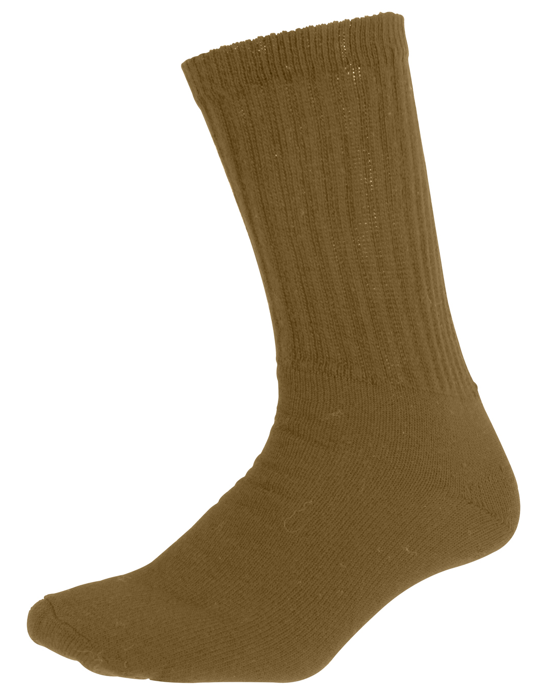 Rothco Rothco Athletic Crew Socks - Coyote Brown, 10 - 13