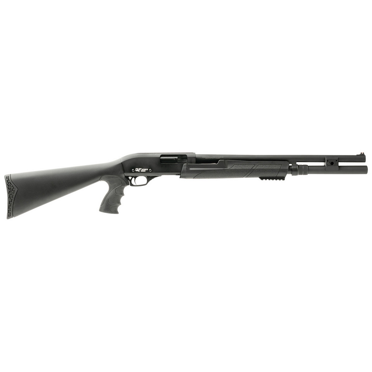 Radikal GF2P 12 Gauge 20" Pump Action/Semi-Auto Shotgun, Black - GF2P12L - Radikal