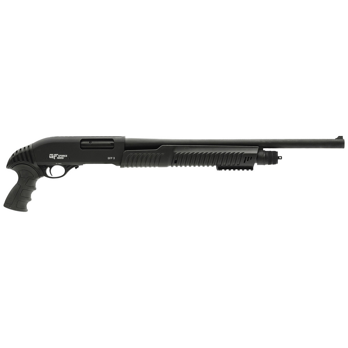 Radikal GF3P 12 Gauge Pump Action/Semi-Auto Shotgun 20" Black - GFP3REX - Radikal