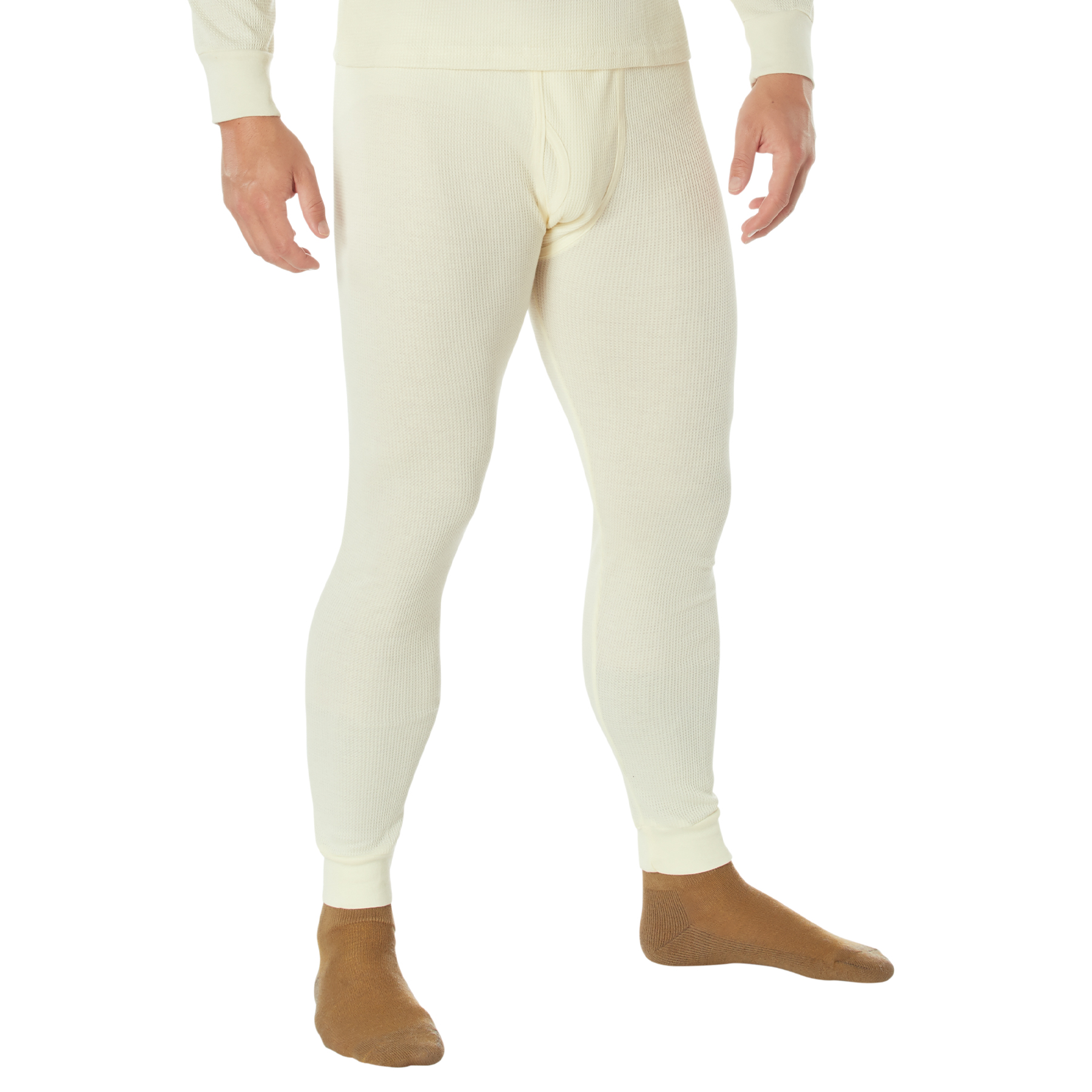 Rothco Rothco Thermal Knit Underwear Bottoms - Natural, 2X-Large