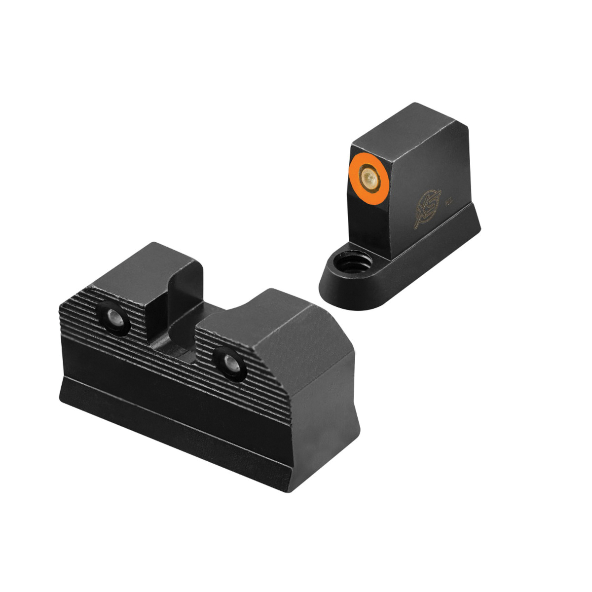 XS Sights R3D 2.0 Night Sight Set - Front/Rear Orange/Orange High-Visibility Sights for Optimal Nighttime Performance - CZ-R201S-6N - Xs Sights