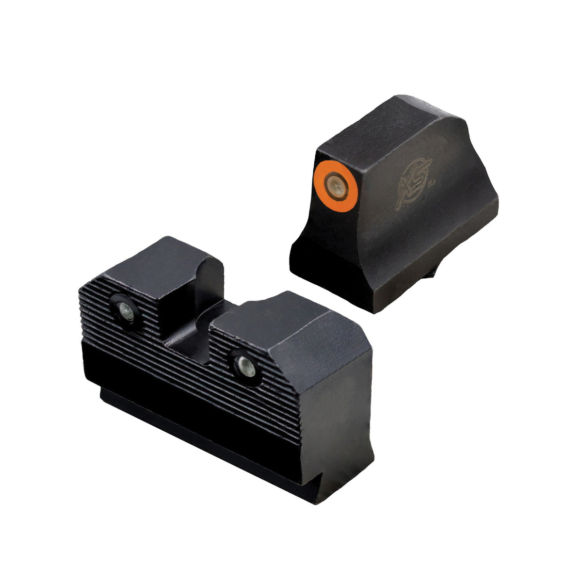 XS Sights R3D 2.0 Night Sight Set - Front/Rear Green/Green for High-Performance Visibility - GL-R204P-6N - Xs Sights