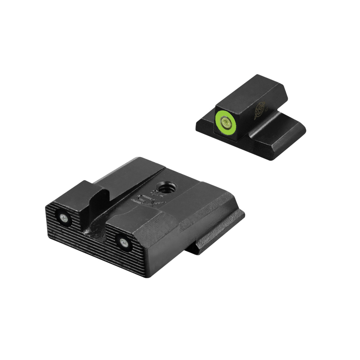 XS Sights R3D 2.0 Night Sight Set - Front/Rear Green/Green for Enhanced Low-Light Performance - HK-R203P-6G - Xs Sights