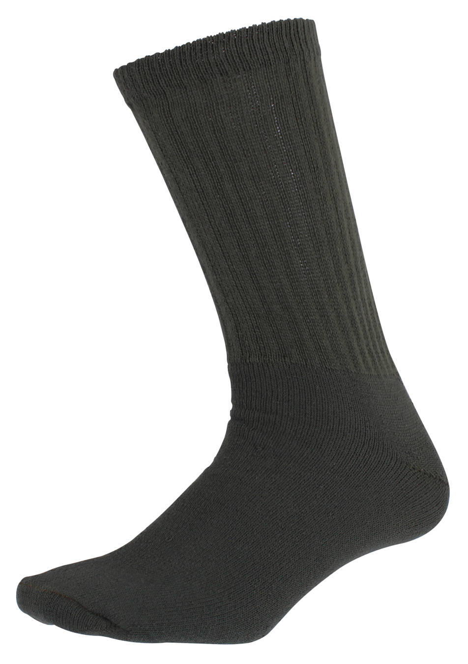 Rothco Rothco Athletic Crew Socks - Olive Drab, 10 - 13