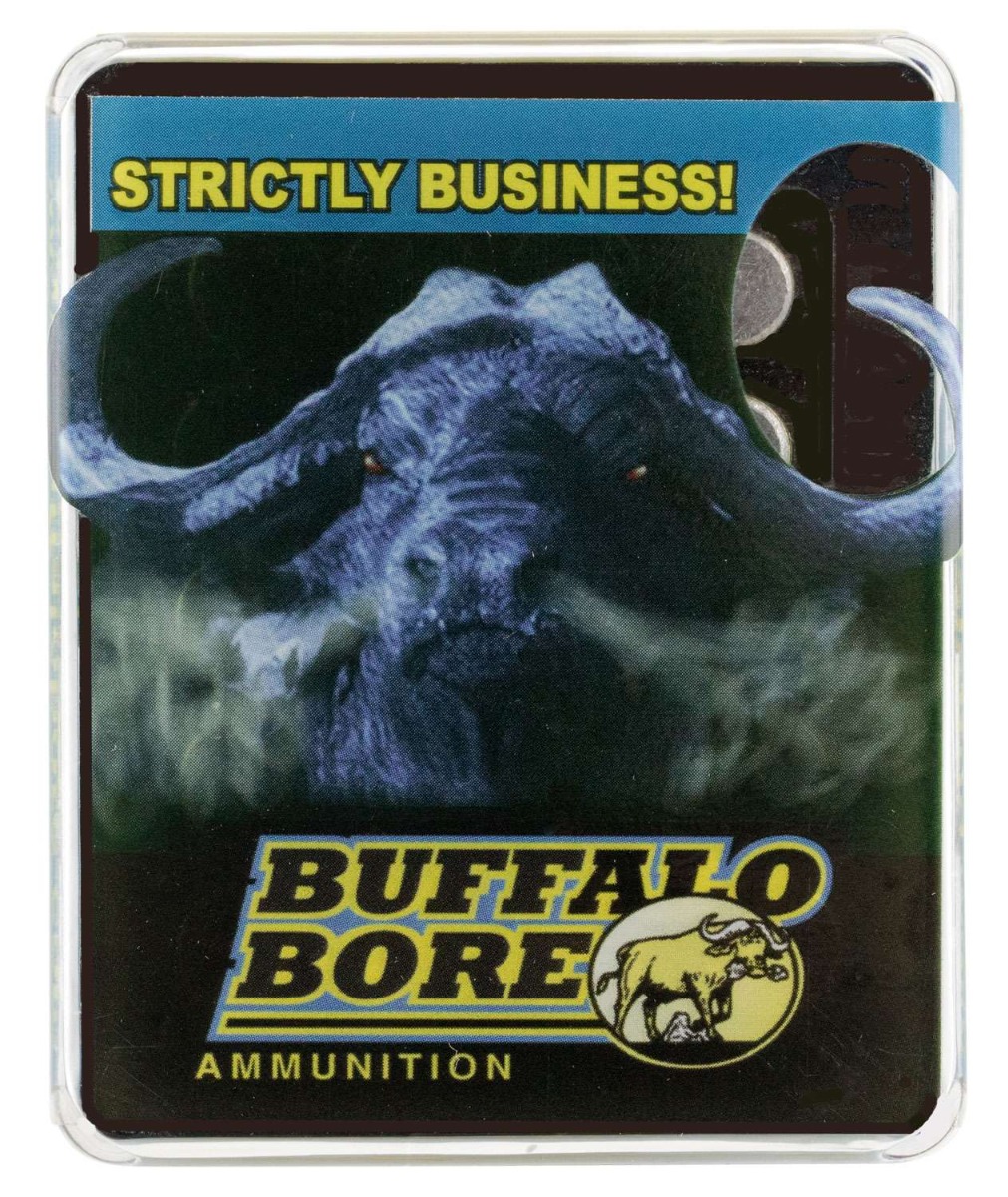 Buffalo Bore Standard Pressure Heavy Outdoorsman 45 LC 255 grain Soft Cast - Gas Checked Pistol and Handgun Ammo, 20/Box - 3E/20