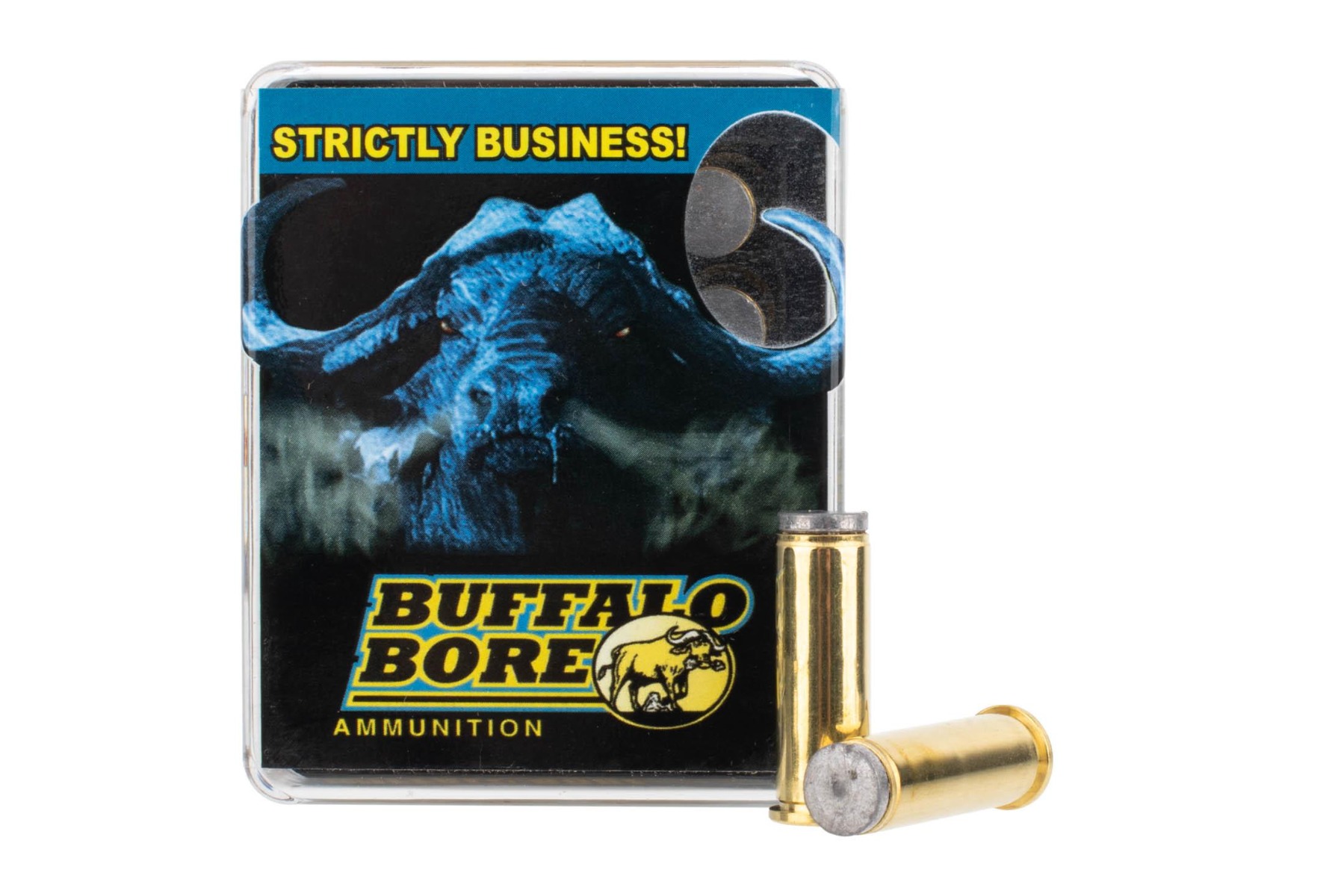 Buffalo Bore Standard Pressure Heavy 38 Special 150 grain Hard Cast Wadcutter Low Flash Short Barrel Pistol and Handgun Ammo, 20/Box - 20D/20 - Buffalo Bore