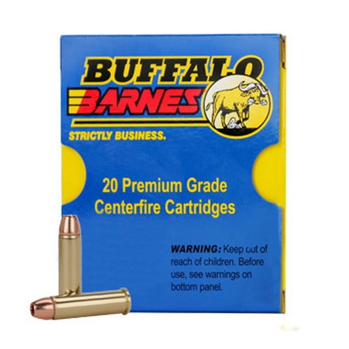 Buffalo Bore 38 Special +P 110 grain Barnes TAC-XP Lead-Free Short Barrel Low Flash Handgun Ammo, 20/Box - 20F/20 - Buffalo Bore