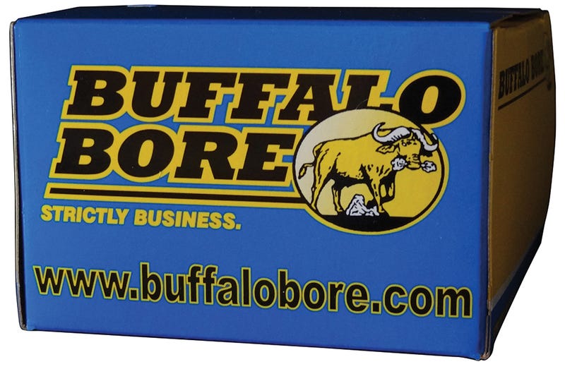 Buffalo Bore Standard Pressure Heavy 45 Auto Rim 200 grain Jacketed Hollow Point Pistol and Handgun Ammo, 20/Box - 31B/20 - Buffalo Bore