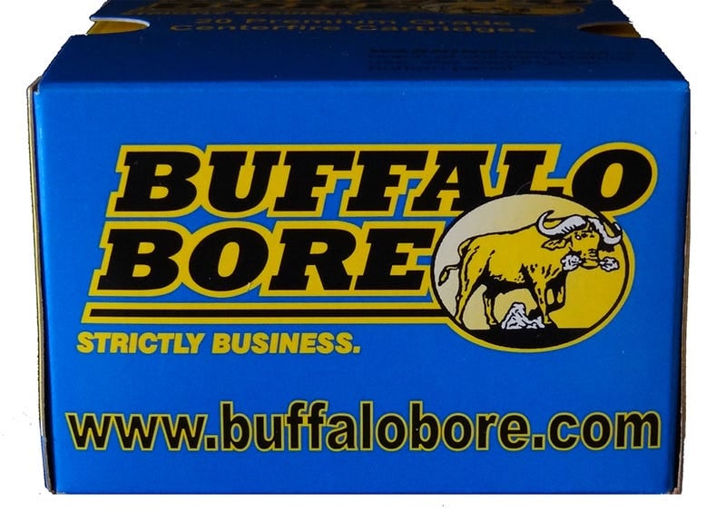Buffalo Bore 45 Auto Rim +P 200 grain Jacketed Hollow Point Pistol and Handgun Ammo, 20/Box - 32B/20 - Buffalo Bore