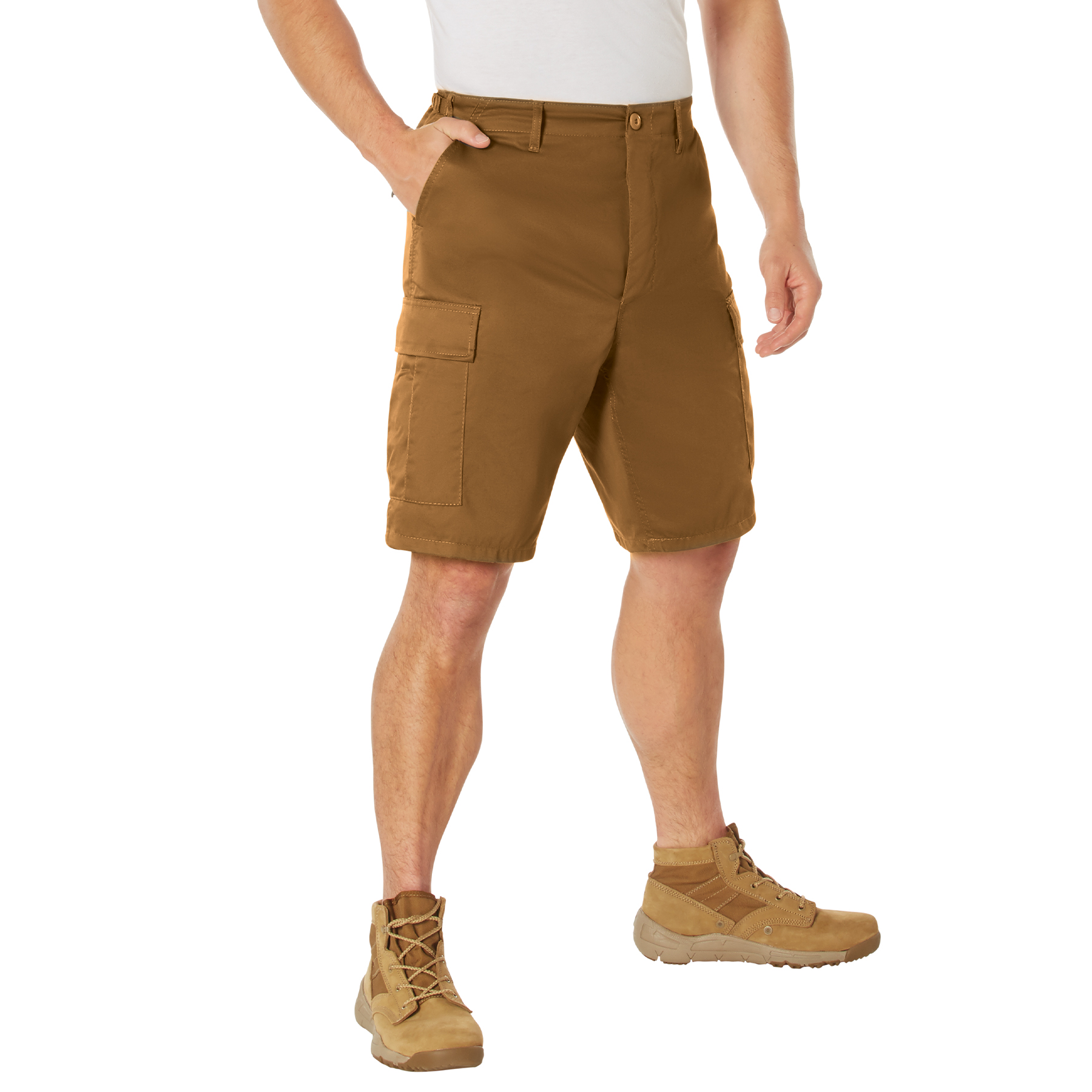 Rothco Rothco Tactical Bdu Shorts - Work Brown, Medium