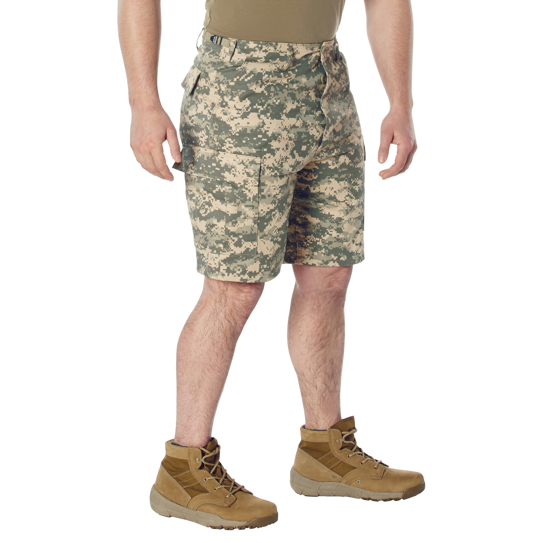 Rothco Rothco Digital Camo Bdu Shorts - Acu Digital Camo, Medium