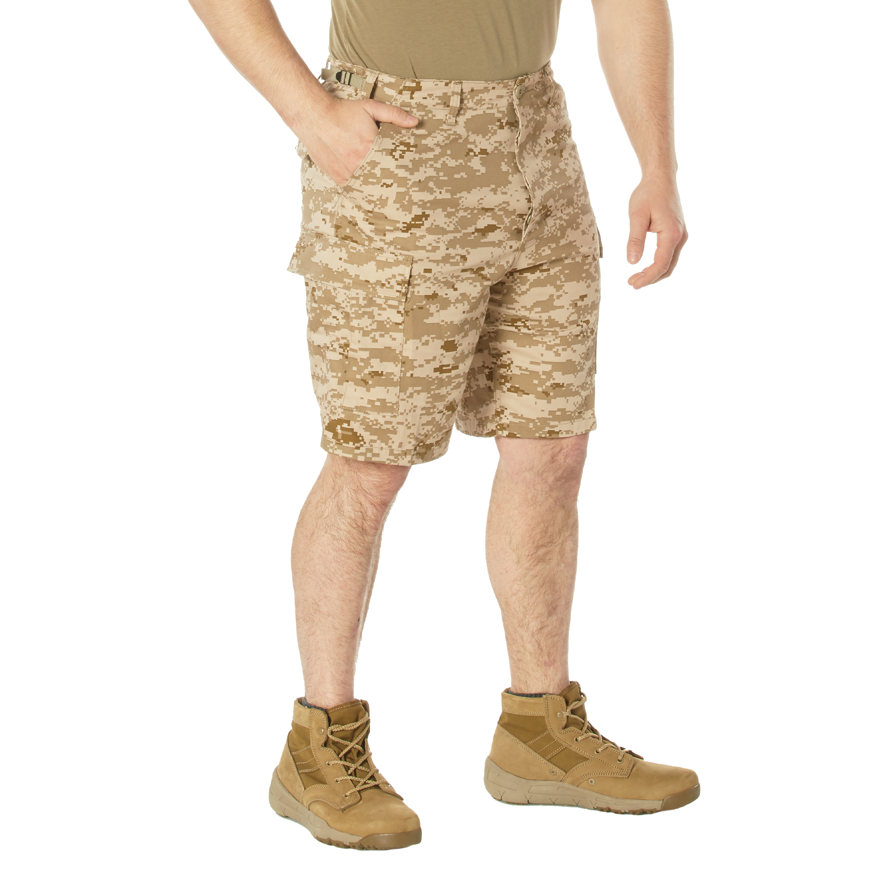 Rothco Rothco Digital Camo Bdu Shorts - Desert Digital Camo, Medium