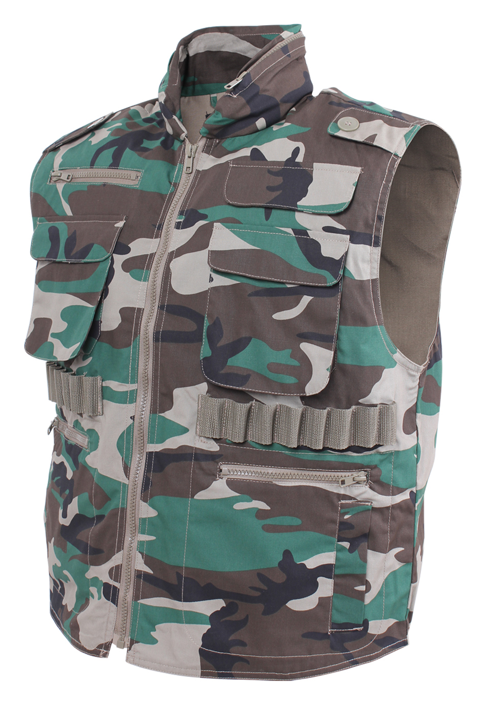 Rothco Rothco Ranger Vest - Woodland Camo, 2X-Large