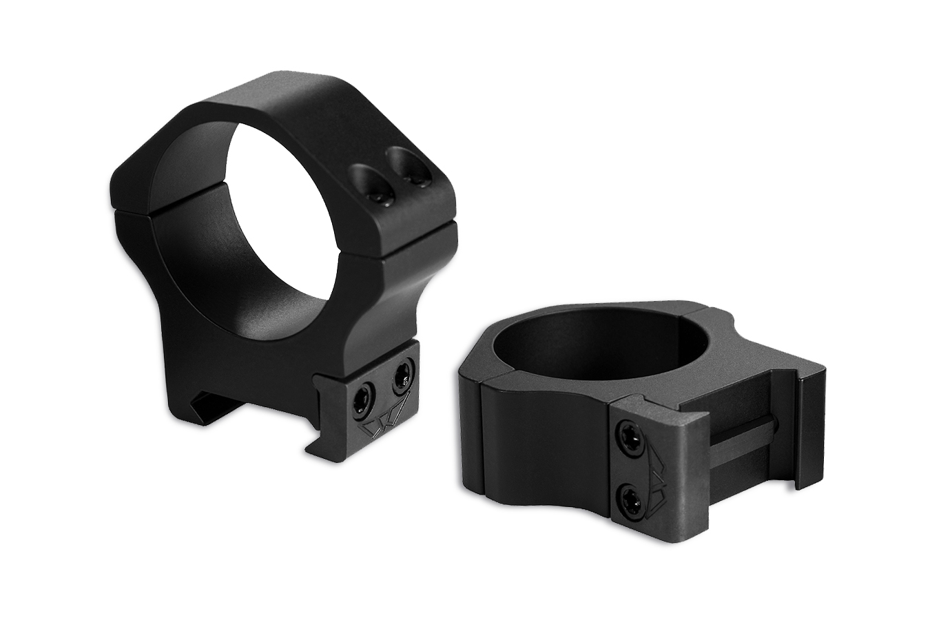 Warne 1" Horizontal Medium Profile Matte Scope Rings - 501M