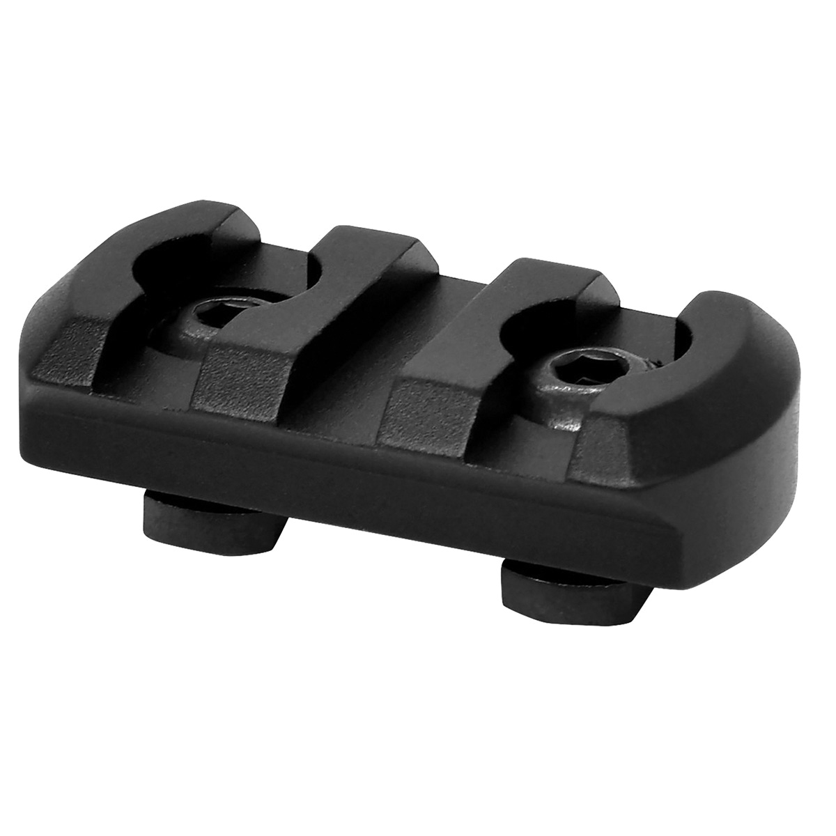 Warne 3-Slot Rail M-LOK - Compact and Secure Accessory Mount - 6201M - Warne