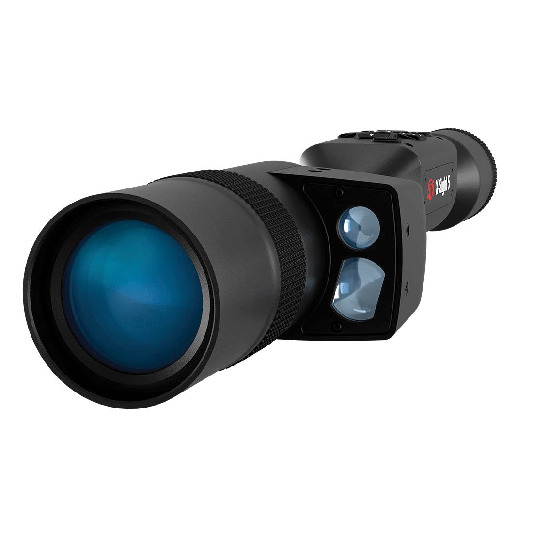 ATN X-Sight 5 LRF Day/Night Vision Rifle Scope with Laser Rangefinder 5-25x65mm - for Accurate Distance Measurement - DGWSXS5255LRF