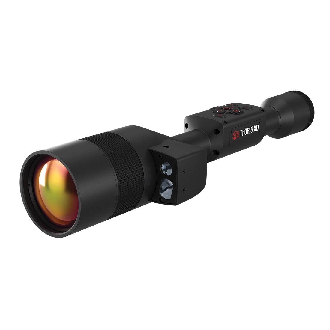 ATN Thor 5 XD LRF Thermal Rifle Scope - 3-30x75mm Magnification, Integrated Laser Rangefinder and Advanced Thermal Optics - TIWST51275LRF - Atn