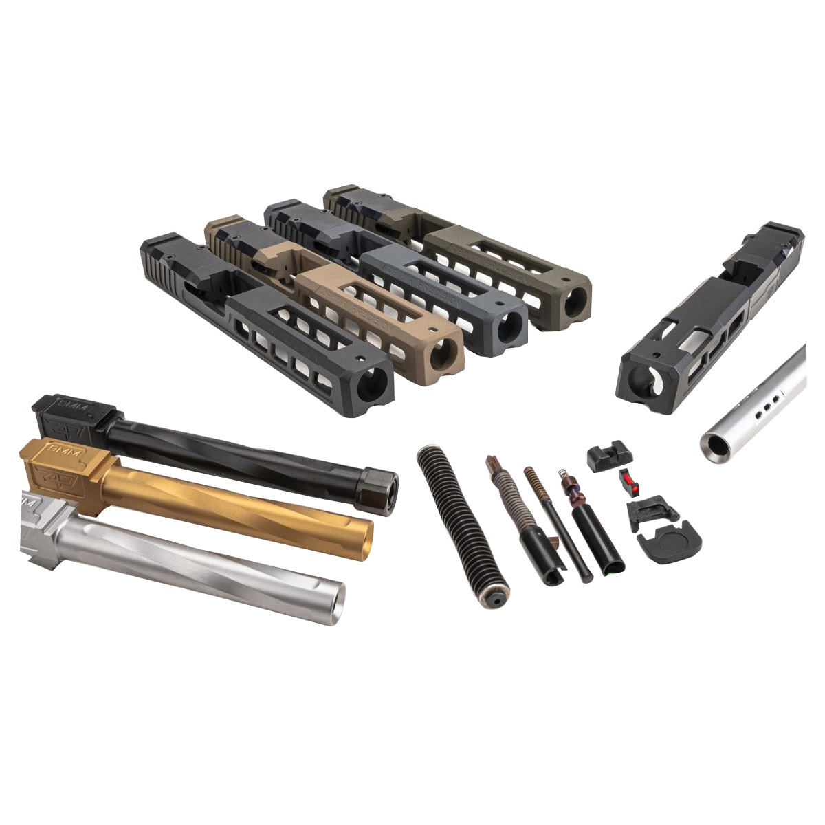 Zaffiri Precision ZPS.2 Complete Upper Fits Glock Gen 3 G34, Armor Black - Enhanced Accuracy and Reliability - ZPS.2.34.BLK.CU - Zaffiri Precision